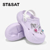 【童鞋】星期六精致钻饰鞋花透气女童洞洞鞋SSD2195U28 商品缩略图2