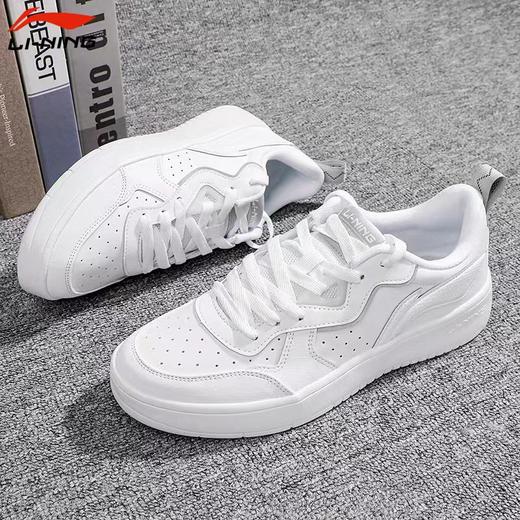 李宁板鞋2025夏季新款男子舒适透气复古板鞋运动休闲鞋AGCV031 商品图4