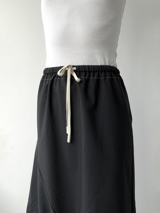 VC｜SS25016 Shanti bold skirt   [半身裙 黑 ] 商品图3