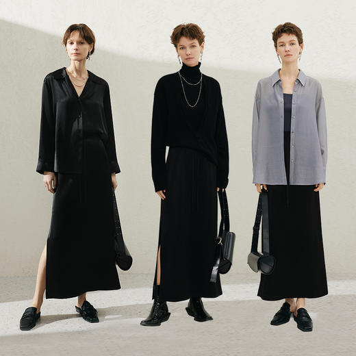 【商场同款】麦檬春秋梭织长裙5F2140891 商品图3