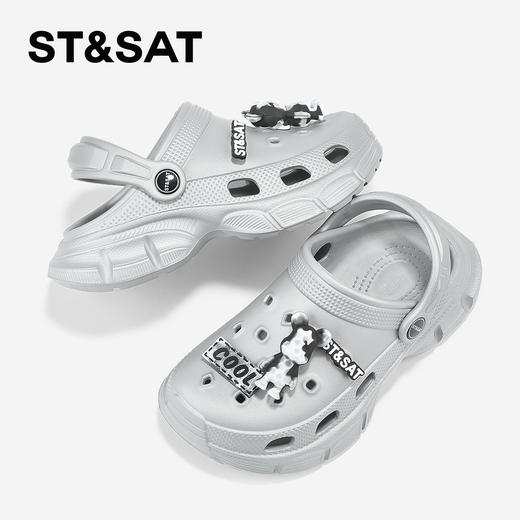 【童鞋】星期六卡通软底男女童洞洞鞋SSD2190U9V 商品图5