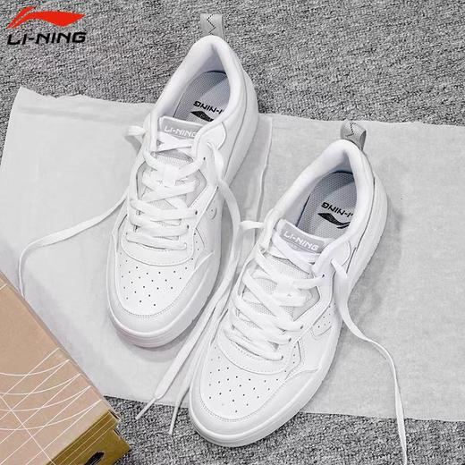 李宁板鞋2025夏季新款男子舒适透气复古板鞋运动休闲鞋AGCV031 商品图5