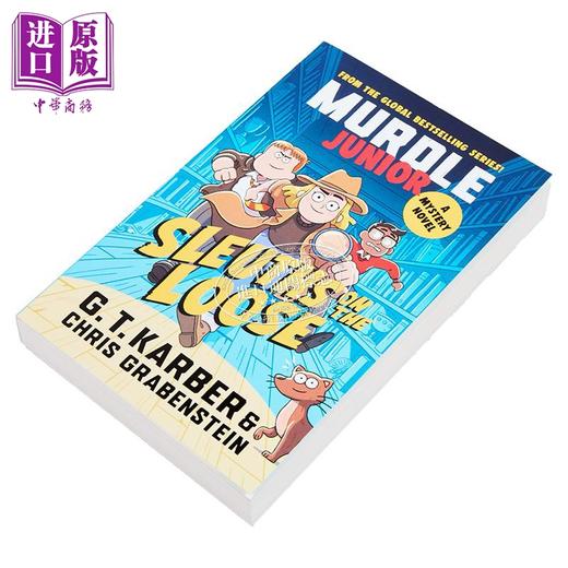 预售 【中商原版】少年谋杀案 逍遥侦探 悬疑小说 英文原版 Murdle Junior Mysteries Sleuths on the Loose  G T Karber 商品图1