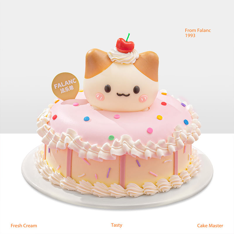 【甜心喵喵】童话镇的甜心小猫 0卡糖奶油蛋糕