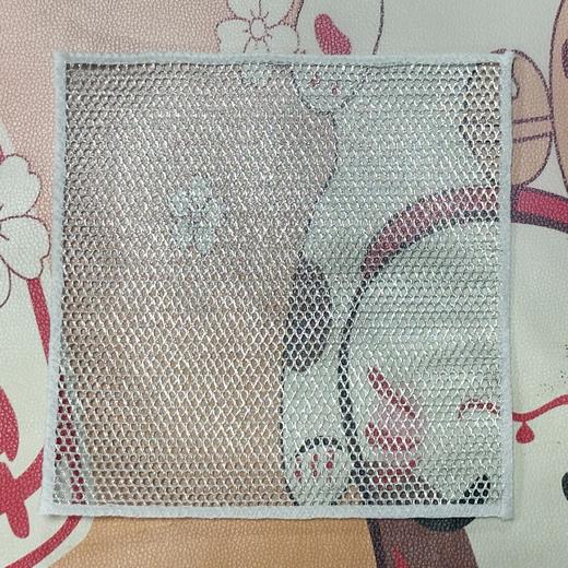 超值10条装！【好用到不像话！日常清洁神器！】钢丝洗碗布 不沾油钢丝球抹布 厨房专用金属丝清洁布 双面银丝仿钢丝-QA 商品图5