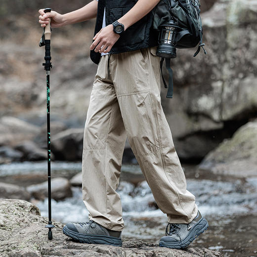 【全场景适配 束脚or直筒 版型利落】宽松速干休闲伞兵裤 商品图13