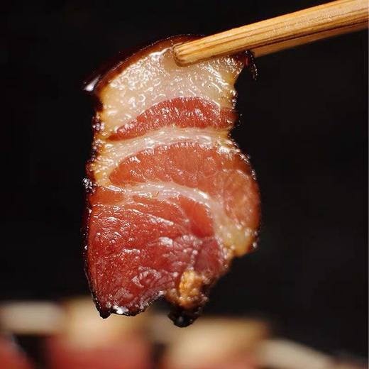 【资兴农家自制后腿腊肉500g±20g】肥肉淡黄 瘦肉红润 腊味十足 商品图4