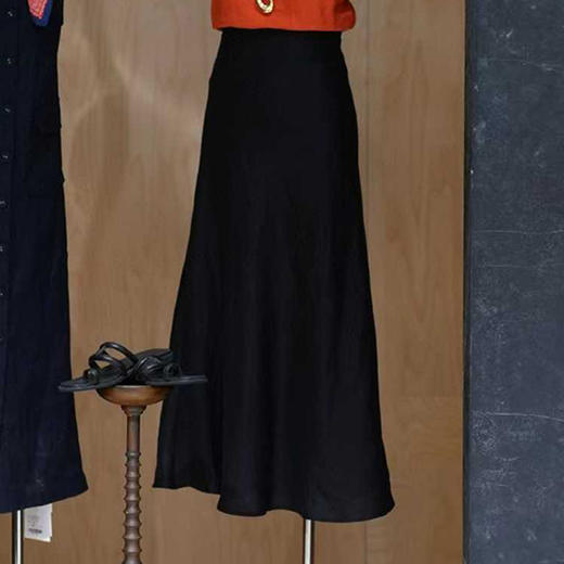 【预售7天】良木礼亚麻半裙（0426986） 商品图0