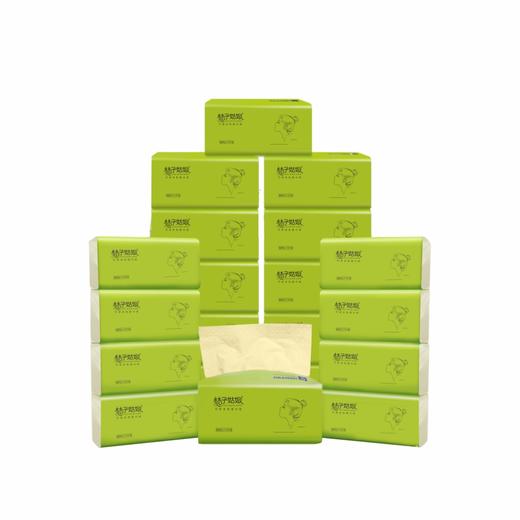 【100%竹浆 不漂白本色抽纸】绿色的爱，只为中国， 以竹代木，利在千秋。竹浆真本色，自然更安心，更好的本色纸巾，欧美认证，FDA认证 商品图0