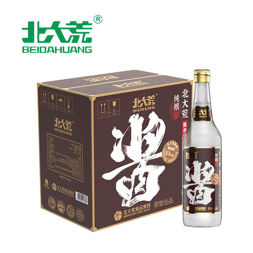 【中国农垦】北大荒白酒酱53度500ml*6瓶 商品图1