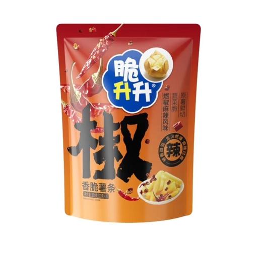 脆升升燃椒麻辣风味香脆薯条100g-22221827 商品图0
