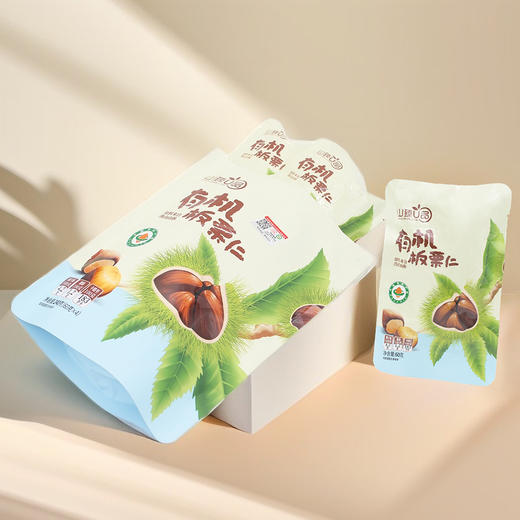 山臻U品有机板栗仁240g 商品图1