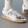 阿迪三叶草 SAMBA OG W女款金属银色休闲鞋 商品缩略图1