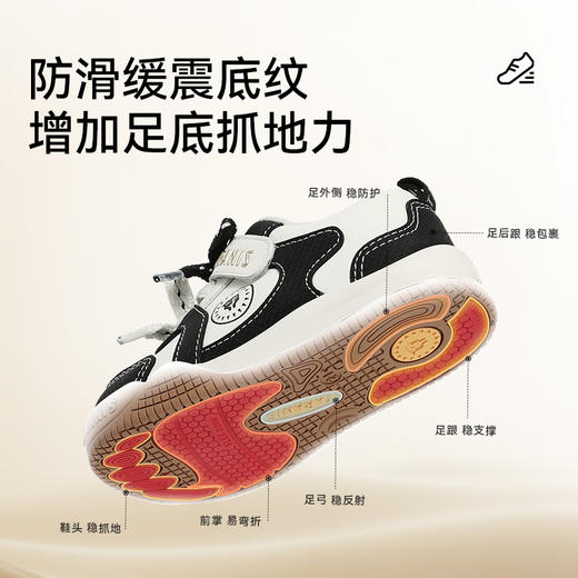 泰兰尼斯学步鞋男宝宝秋季新款童鞋防滑软底鞋子女童机能鞋面包鞋  T01T5C6521 商品图3