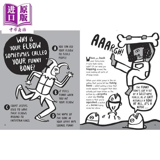 【中商原版】烧脑的真相 Brain-fizzing Facts 英文原版 儿童科普读物 精彩科学问题的解答书 少儿百科 进口童书 7岁以上 商品图1