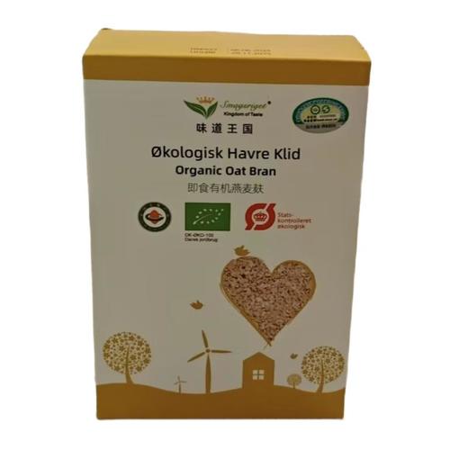 味道王国即食有机燕麦麸 400g/袋 商品图0