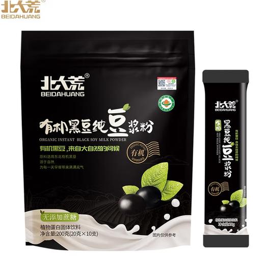 北大荒黑豆纯豆浆粉200g*30袋 商品图0
