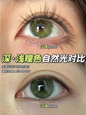 liliyacon 半年抛 青涩橄榄南洋琥珀桃之夭夭笨蛋比熊【国产14.5mm2片】
