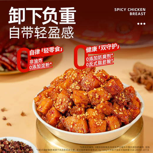 【⏰预售到12月31日】【退酮过渡】【生酮不可】享轻™麻辣鸡胸肉30g/袋 商品图1