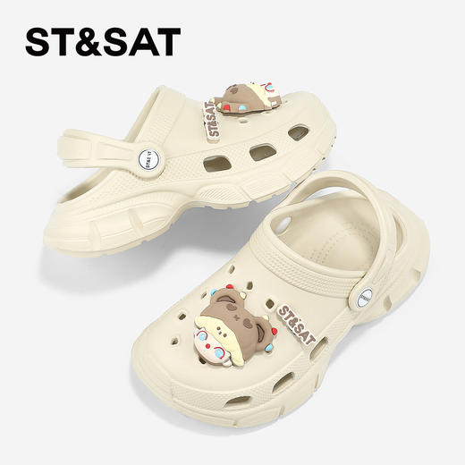 【童鞋】星期六卡通软底男女童洞洞鞋SSD2190U9V 商品图2