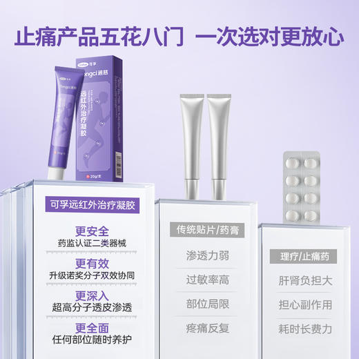 可孚颈肩腰腿远红外治疗凝胶 商品图1