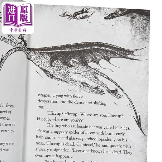 预售 【中商原版】驯龙高手原著英版12 英文原版原著小说书籍电影原著 How to Train Your Dragon 驯龙高手龙鳞版 驯龙高手英文版 可搭哈利波特 商品图2