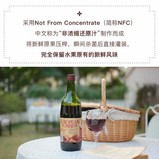 【超值2瓶装】西班牙原瓶进口萄乐思葡萄汁 非浓缩还原汁 商品图5