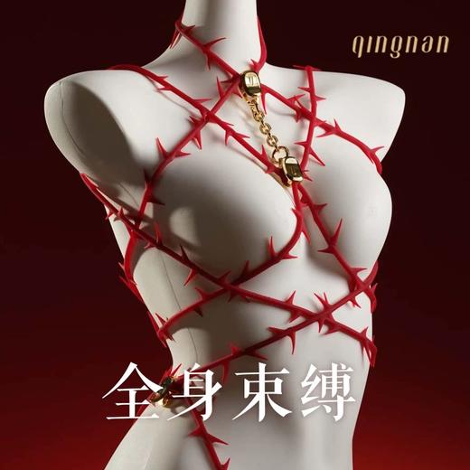 轻喃新品：荆棘·捆绑艺术 sm道具口球项圈束缚调教绳子调情手铐脚链 商品图4