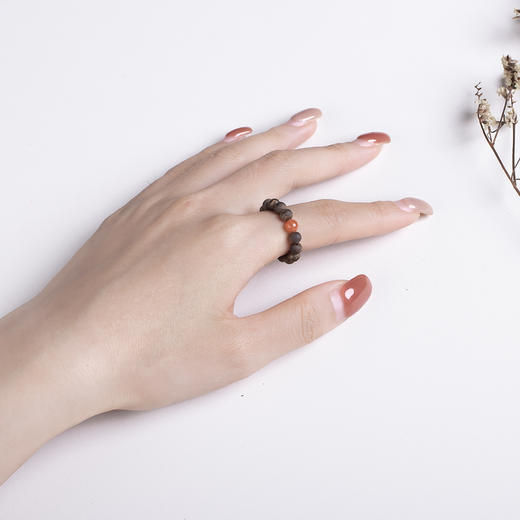 xy0463沉香小戒圈戒指 商品图7