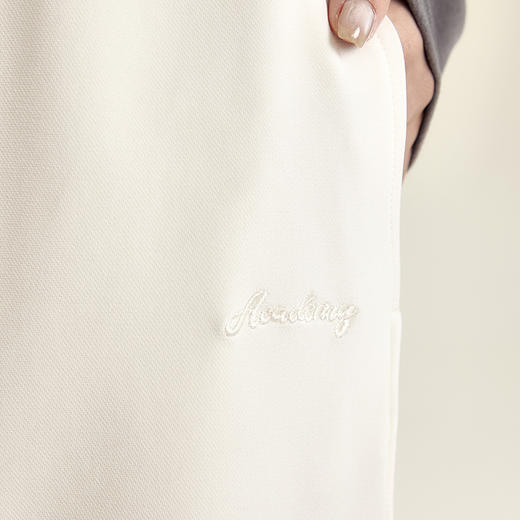 笛莎Deesha青少年女童裤子2025秋季女童加绒三防速干萝卜裤 商品图2