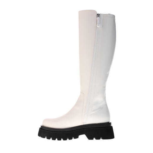 sheme景颇族原创文化女式厚底长筒靴刺绣羽毛修腿型可定制 商品图1