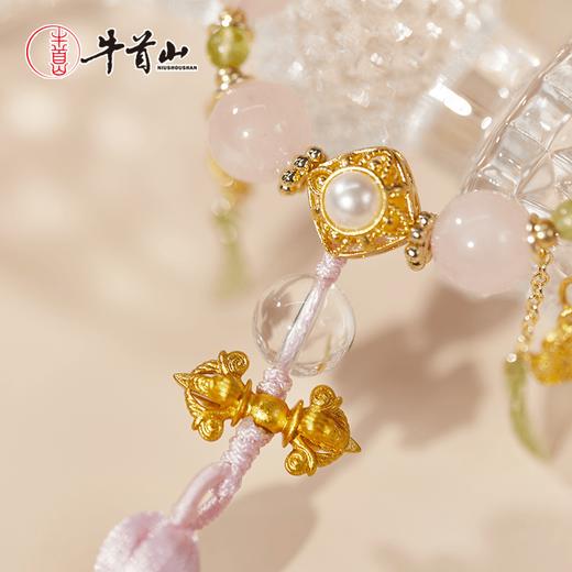 牛首山2025蛇年新款水晶招财平安纳福新中式汽车挂件包包挂件 商品图2