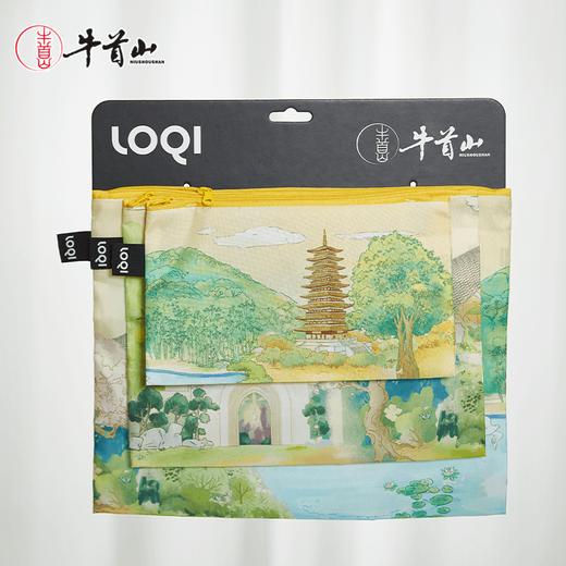 牛首山文创LOQI联名牛首四季系列通勤百搭多功能单肩包男女同款 商品图2