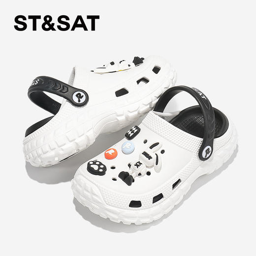 【童鞋】星期六休闲透气户外沙滩男女童洞洞鞋SSD2195U25 商品图5