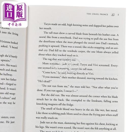 【中商原版】空中的民俗1: 残忍的王子 青少年读者选择奖 The Cruel Prince The Folk of the Air 英文原版 Holly Black 商品图2