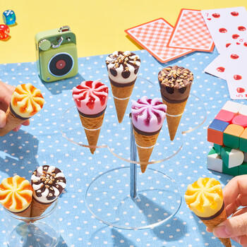 可爱多 迷你可爱多甜筒巧克力&蓝莓口味冰淇淋20g*8支 雪糕 商品图4