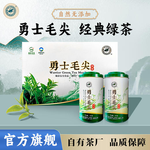【中国农垦】勇士勇士毛尖绿茶200克 商品图0