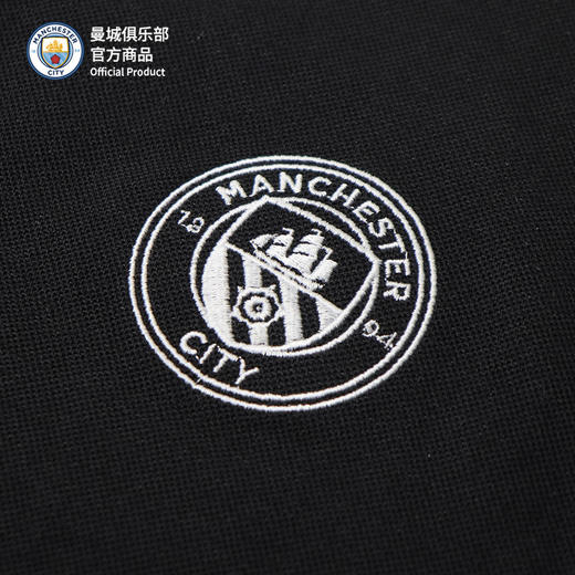 【官方正版】曼城俱乐部 | 新款黑色POLO商务通勤短袖 商品图4