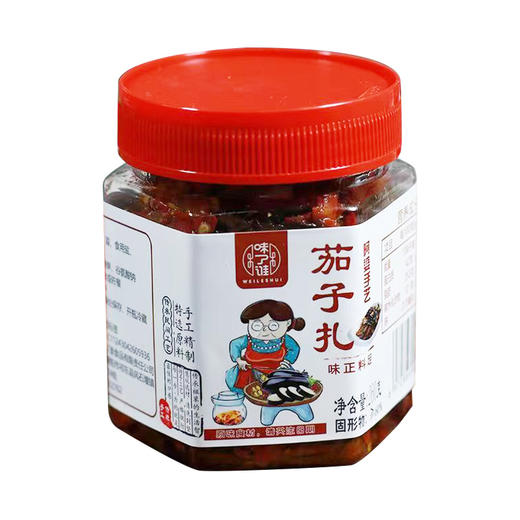 【味了谁】既食茄子扎260g*2瓶 商品图0