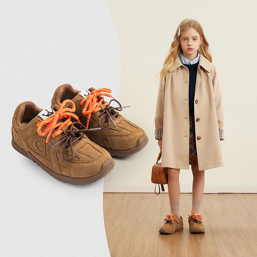 笛莎Deesha 女童童鞋2025秋新款运动鞋 商品图1