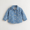 马克珍妮女童清新碎花软牛仔外套 宝宝夹克2025年秋装新品551521 商品缩略图2