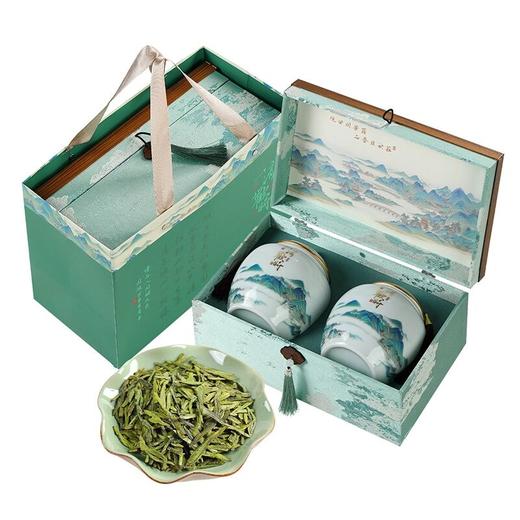【一品江南礼盒】去寻头春头采明前特级龙井茶罐国风高奢茶礼送礼茶叶 商品图4