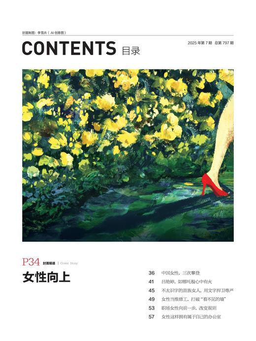 南风窗杂志杂志组合:女性 向上（24年第13期、24年第17期、25年第7期、25年第12期） 商品图1