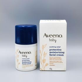 Aveeno艾惟诺/艾维诺婴儿舒缓柔嫩防护保湿面霜48g效期25年12月