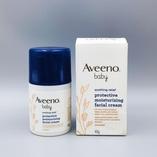 Aveeno艾惟诺/艾维诺婴儿舒缓柔嫩防护保湿面霜48g效期25年12月 商品图0