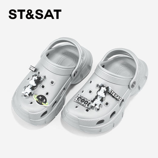 【童鞋】星期六卡通软底男女童洞洞鞋SSD2190U9V 商品图4
