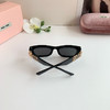 夏季特惠💰210 缪缪MIUMIU太阳镜 新款墨镜男女高级感防晒欧美时尚眼镜 巨显瘦韩系太阳眼镜 商品缩略图7