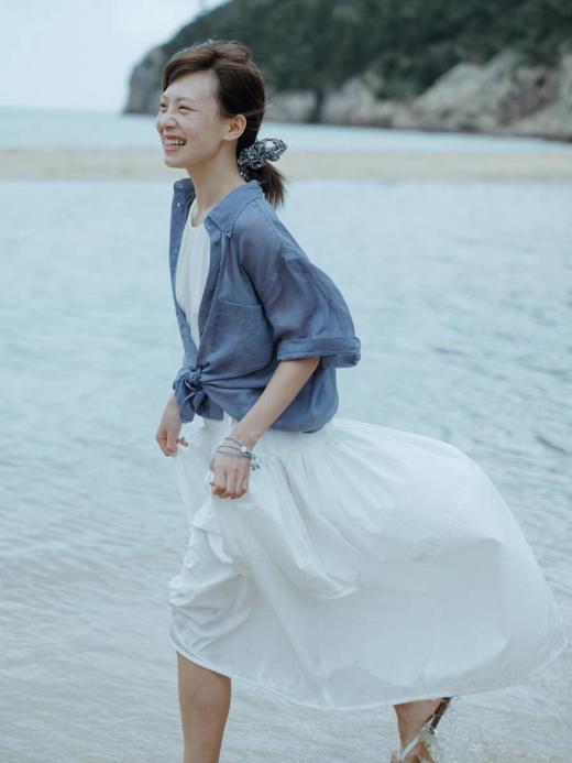 步履不停/5B31179C/白色背心长裙 商品图2