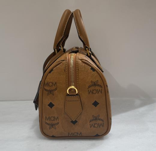 MCM 波斯顿 SMALL女  MWBFAEA03CO001-F 干邑色. 商品图1