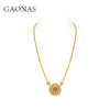 GAONAS  图腾迷恋 中式贵气金色项链 11486XGO 商品缩略图1